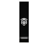 Dart Board Mat | Crystal Velvet, 13.4in X 118.1in, 630g | Floor Protection Mat with Training Oche & Ruler Markings | Anti-Slip Dart Ḿat for Game Room, Garage, Basement