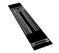 Dart Board Mat - Floor Protection Carpet, Portable Throw Line Marker with Non-Slip Rubber Backing, Professional Oche Runner, Heavy Duty Guard, Recreational Game Rug for Recreation Center Sports Club