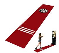 Dart Board Mat - Soft Carpet Throw Line Marker Protective Floor Mat, Indoor Game Room Party Office Training Practice Equipment | Home Competition Holiday Birthday Outdoor Use Portable Durable Protecti