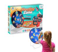 Dart Board pour enfants | Les enfants ont lancé un plateau avec boule adhésive, un objectif double face pour des activités sportives interactives, un jeu de balle gluante amusant pour les garçons et
