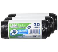 dart france Sacs Poubelle NF 20 Sacs X 30 L 23 Microns de 20 Sacs - Lot de 3