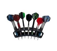Dart Holder Wall Mount - Wooden Dart Rack for Steel and Soft Tip Darts | Durable Wood with, Wall Mounted Organizer for Easy Access, Safe Storage, and Game Room Display