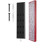 Dart Holder Wall, Party Entertainment Accessory, Darts Rack with 12 Holes, Wall Mount with Secure Grip, Game Organization Gear, for Players Competitors Home Bars Offices Recreation Areas