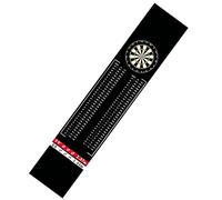 Dart Mat Set - Throw Line Guide, 13.39 inches Floor Protector with Distance Marking Use, Carpet Design, Layout Rug, Mat for Training Scoring Accuracy Home Game Room Bar Party Entertainment