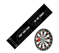 Dart Mat With Throw Line - 118x13 Inch Antidérapant And Shock-Absorbent Mat
