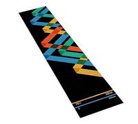 Dart Mat with Throw Line | Portable Non-Slip Crystal Velvet with Throw Line - Clutter-Free Convenience Dart Mat - for Leisure Area Game Room Recreation Center Sports Club Office Break Room Dormitory