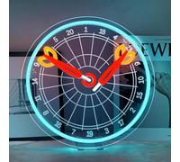 Dart Neon Led, Neon Wall Dart Target, Neon Led Game For Beer Bar, Restaurant, Living Room, Bedroom, Male Lair, Party, Home Decoration, Shop, Gifts