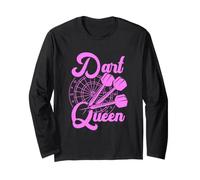 Dart Queen Design pour Une Fille de fléchettes Manche Longue
