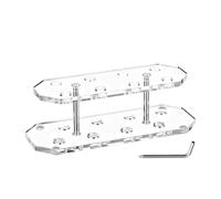 Dart Stand - Dart Display Stand, Acrylic Darts Desktop Display Stands, Angled Displays 8 Capacity Storage Rack, Darts Desktop Rack for Family Friends Home Bar Game Room Office Desk Indoor