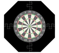 Dart Surround Panel - Dartboard Protector Shield Game Wall Guard | Octagon Eva pour un jeu sûr, 4 pièces épissure Backboard Intérieur Pub Maison Bureau Exercice Espace Cadeau de Sport Grand Rapport