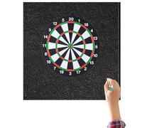 Dartboard Backboard - Premium Felt Wall Protector, Easy Mounting Shield, Prevents Damage from Stray Darts | Indoor Game Room Basement Garage Entertainment Space for Adult Players Hobby Setup