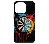 Dartboard Graffiti Bar sportif avec lanceur de fléchettes Coque pour iPhone 13 Pro