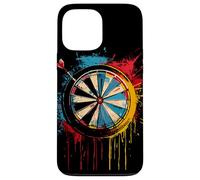 Dartboard Graffiti Bar sportif avec lanceur de fléchettes Coque pour iPhone 13 Pro Max