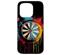 Dartboard Graffiti Bar sportif avec lanceur de fléchettes Coque pour iPhone 15 Pro