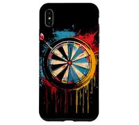 Dartboard Graffiti Bar sportif avec lanceur de fléchettes Coque pour iPhone XS Max