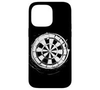 Dartboard One Line Drawing Hobby Coque pour iPhone 14 Pro Max