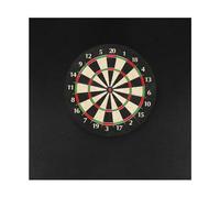 Dartboard Wall Protector Mat - Bouclier de salle de jeux amovible, couverture de fléchette noire | Surfaces de qualité professionnelle gardes des environs, bague de panneau léger avec conception de co