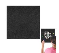 Dartboard Wandschutz - Dickes Filz Dartboard Hintergrund | Große Schwarze Rückwand Für Büro Unterricht Kinder Erwachsene Draußen Spielen Sicher Spaß