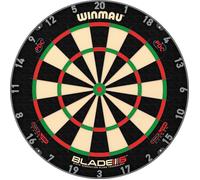 DARTBORD - WINMAU - Blade 6 Triple Core - Sisal renforcé - Surface de jeu sans couture - Technologie avancée