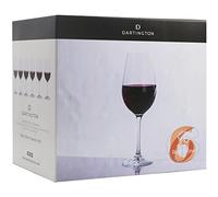 Dartington Crystal Lot de 6 verres à vin rouge