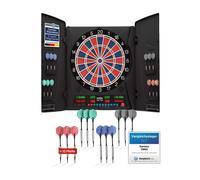 DARTONA CB-160 Jeu de Dard Électronique Noir en Coffret, 12 Dards & Accessoires