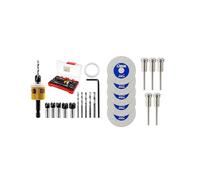 DARTOTEK Foret avec Fraisoir Contre et SHDIATOOL Disque diamant 30mm axe 3mm