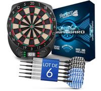 DartPro Jeu de fléchettes électronique - Cible avec 6 fléchettes[utilisable sans fil]