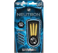 Darts en laiton Winmau Neutron 25 gr - Gripzone avant et arrière - Niveau de grip 4
