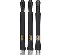 Darts Phil Taylor Gen 11 Power 9-Five Shafts,Flèches de fléchettes en Titane Raw Power Pack de 3-Phil Taylor G11 Black Shaft Set-Short/Intermediate/Medium Length.[N696]