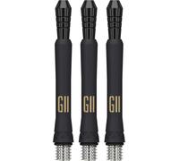 Darts Phil Taylor Gen 11 Power 9-Five Shafts,Flèches de fléchettes en Titane Raw Power Pack de 3-Phil Taylor G11 Black Shaft Set-Short/Intermediate/Medium Length.[N694]
