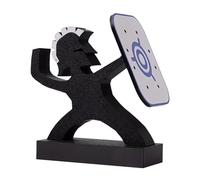 Darts Storage Stand - Fight Man Tabletop Display Organizer | Easy-To-Use Dart Holder - Compact Dart Equipment Storage for Home Garage Basement Bar Lounge Keeping Darts Tidy Protected and Accessible