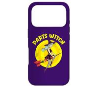 Darts Witch Balai de fléchettes Amusant pour Halloween Coque pour iPhone 17 Pro
