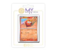 Darumarond 013/086 Reverse Version Poké Ball - Myboost X Écarlate et Violet 10.5 Foudre Noire - Coffret de 10 Cartes Pokémon Françaises