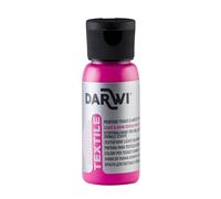 DARWI - DA0100050478C - Un flacon de Peinture Pour Tissus - Coloris Rose fluo - 50 ML - DARWI TEXTILE - Loisirs Créatifs - Activité Manuelle - Bricolage