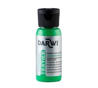 DARWI - DA0100050611C - Un flacon de Peinture Pour Tissus finition Opaque - Coloris Vert prairie - 50 ML - DARWI TEXTILE - Loisirs Créatifs - Activité Manuelle - Bricolage