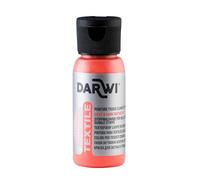 DARWI - DA0100050763C - Un flacon de Peinture Pour Tissus - Coloris Orange fluo - 50 ML - DARWI TEXTILE - Loisirs Créatifs - Activité Manuelle - Bricolage