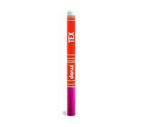 DARWI - DA0110014470C - Un Marqueur Pour Tissus - Pointe 1 MM - Coloris Rouge cerise - 3 ML - DARWI TEXTILE - Peinture Pour Tissus - Loisirs Créatifs - Activité Manuelle - Bricolage