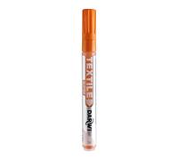DARWI - DA0140013752C - Un Marqueur Pour Tissus Clairs et Foncés finition Pailletée - Pointe 2 MM - Coloris Orange - 6 ML - DARWI TEXTILE GLITTER - Peinture Pour Tissus - Loisirs Créatifs