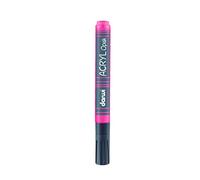 DARWI - DA0220013420C - Un Marqueur Grosse Pointe 3 MM - Peinture Acrylique Opaque - Carmin - 6 ML - Multi-surfaces - Loisirs Créatifs - Activité Manuelle - Bricolage - DARWI ACRYL OPAK