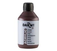 DARWI - DA0220250805C - Un flacon de Peinture Acrylique Opaque - Coloris Marron foncé - 250 ML - DARWI ACRYLIC