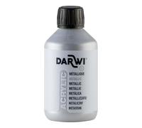 DARWI - DA0230250080C - Un flacon de Peinture Acrylique Métallique - Coloris Argent - 250 ML - DARWI ACRYLIC
