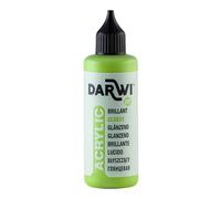 DARWI - DA0350080611C - Un flacon de Peinture Acrylique Brillante - Coloris Vert prairie - 80 ML - DARWI ACRYLIC