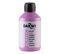 DARWI - DA0350250475C - Un flacon de Peinture Acrylique Brillante - Coloris Rose - 250 ML