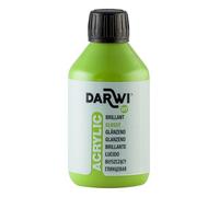DARWI - DA0350250611C - Un flacon de Peinture Acrylique Brillante - Coloris Vert clair - 250 ML