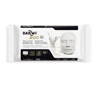 DARWI - DA0831000000C - Un Pain de Pâte à Modeler Naturelle - Malléable - séchage à l'air libre - Blanc - 1 KG - Prête à l'emploi - Autodurcissante - Très résistante - Pour Artistes - DARWI ROC