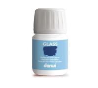 DARWI Flacon de 30 ml de Peinture sur Verre - Blanc