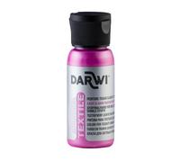 DARWI Flacon de 50 ml de Peinture Textile Nacrée - Rose nacré