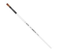 Darwi for You DF1405150006C - Pinceau Acrylique Long Plat 6 mm - Taille 6
