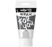 Darwi For You DF5150075150C - Acrylique 75 ml Opaque - 150 Gris neutre PW6 - PBl7