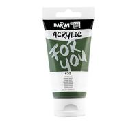 Darwi For You DF5150075632C - Acrylique 75 ml Opaque - 632 Terre verte PG 7 - PY 42 - PBk7